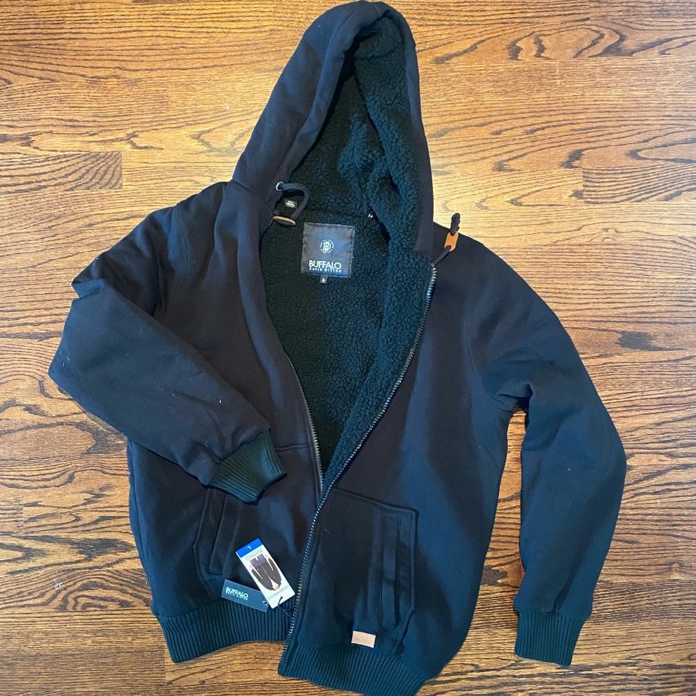 Buffalo Sherpa Lined Hoodie NWT